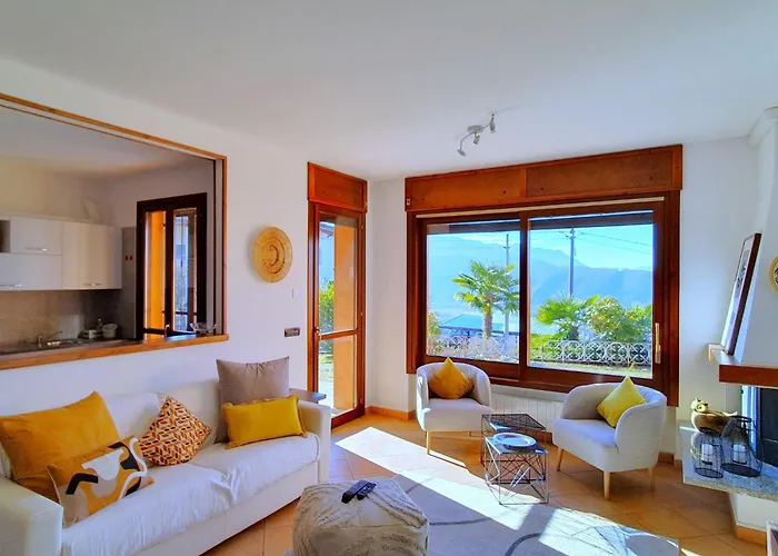 House In With Garden And Views