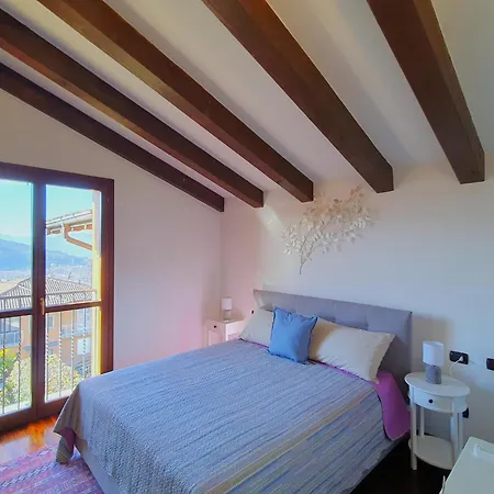 House In With Garden And Views